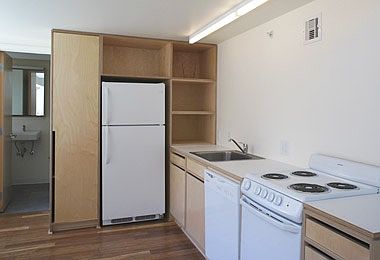 Kitchen area (under loft area)