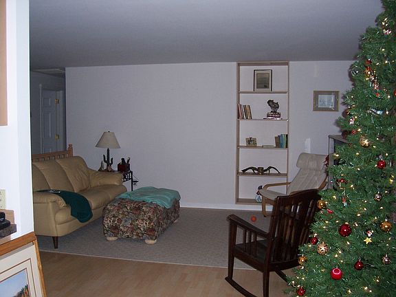 Living room from dining area