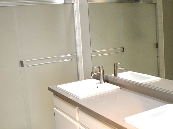 Two newly renovated bathrooms