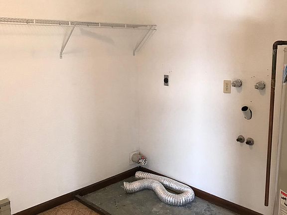 Laundry and large storage room
