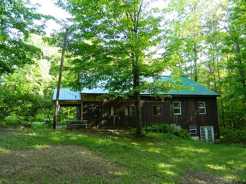 Front view of the home