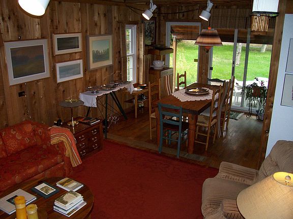 Living into dining room