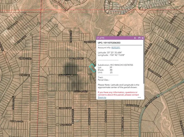 BLOCK-48 Rio Rancho Ests Lot 39, Rio Rancho, NM 87144
