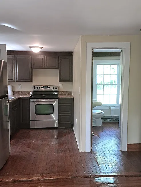 kitchen and bathroom