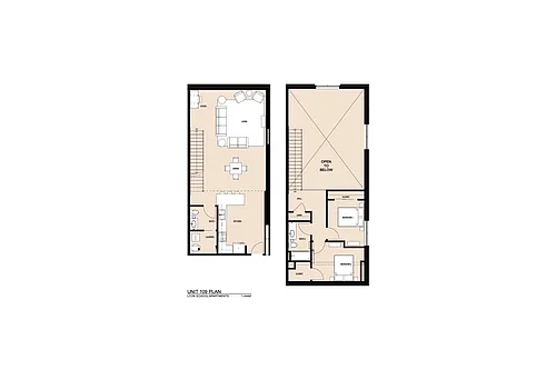 Floor plan 1st Floor Apartment - 109