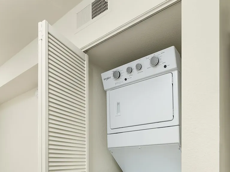 In-unit washer and dryer