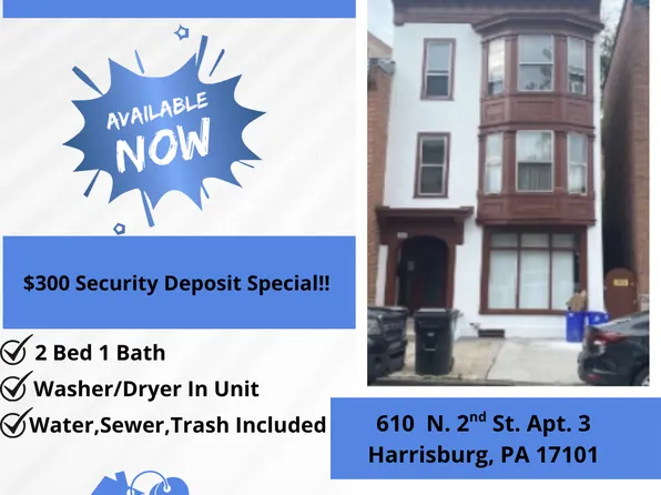 610 N 2nd St APT 3, Harrisburg, PA 17101