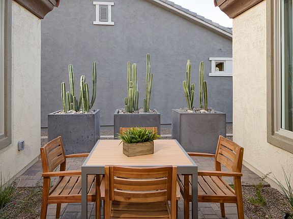 Interior courtyard