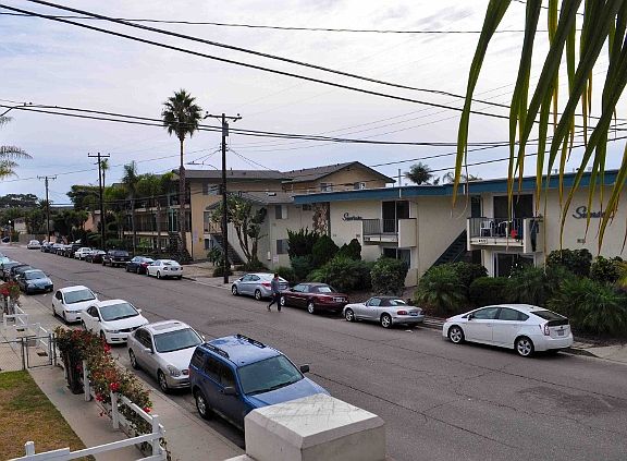 Great view looking toward Campus