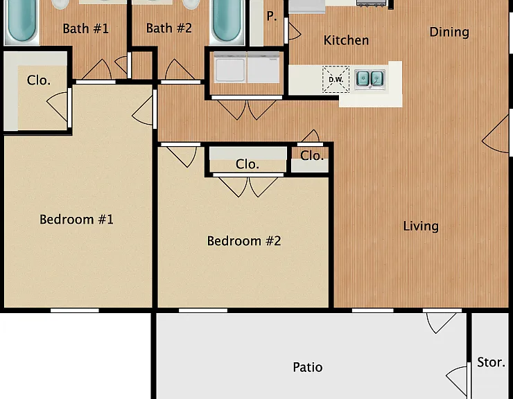 B2 Floorplan Diagram