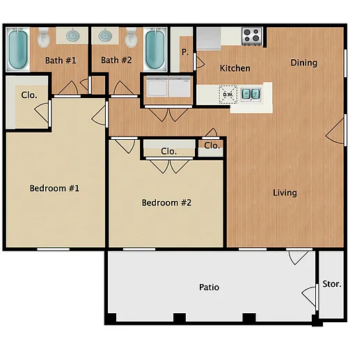 Floor plan B2
