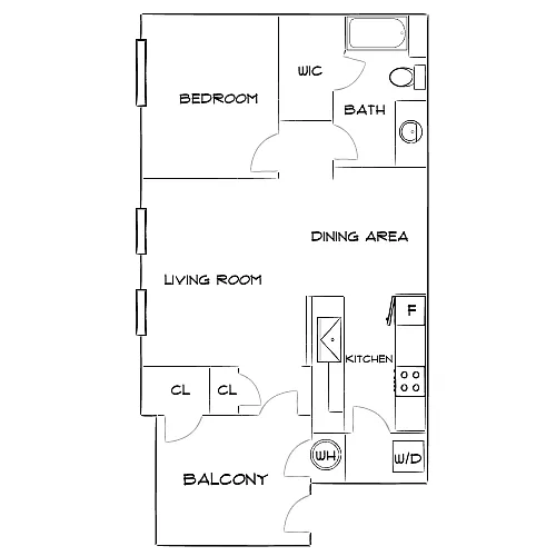 Floor plan Design 1C Premier