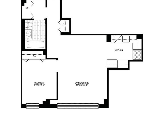 2nd image of 340 E 34th St APT 17N