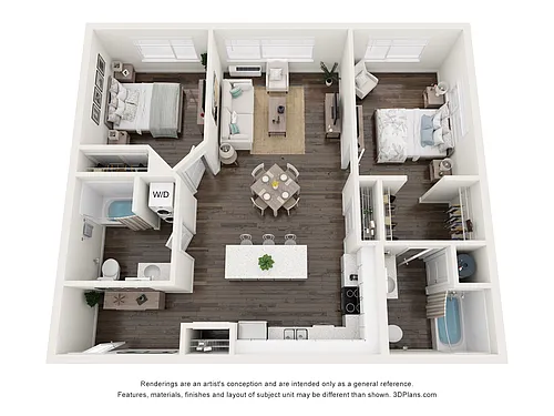 Floor plan Hood