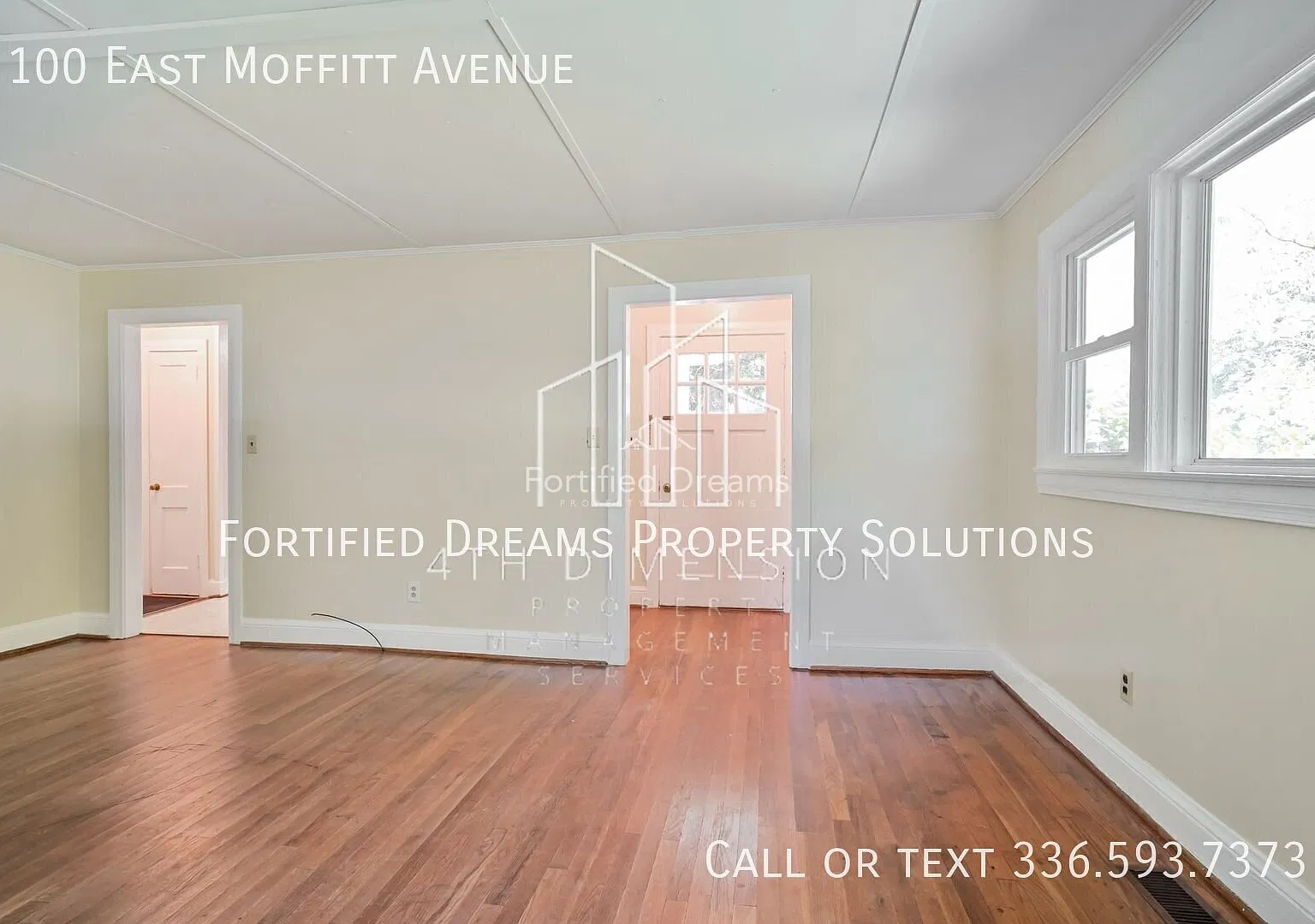 Charming 2-Bedroom Home with Hardwood Floors in Liberty, NC - 100 East Moffitt Avenue — Photo 4
