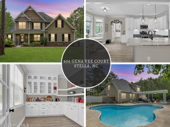 606 Gena Vee Court, Stella, NC 28582