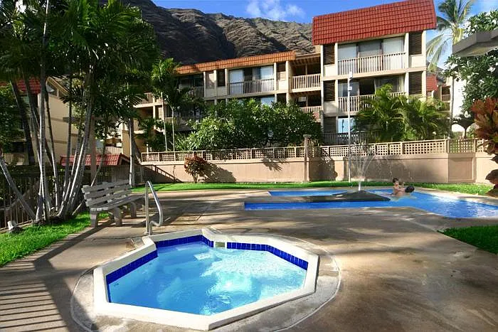 2 Spas, jets, heated, very comfortable and relaxing here in our paradise