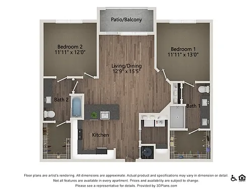 Floor plan B3