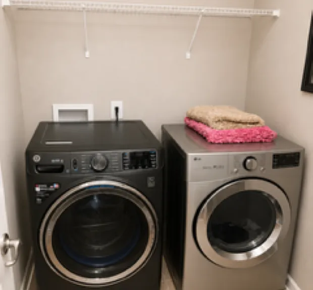 Washer and Dryer stay