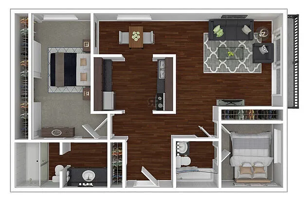 Floor plan B2