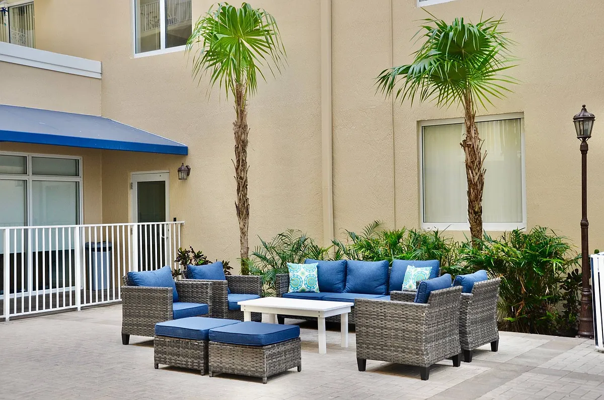 Relax on our Pool deck - Miami Riverfront Residences