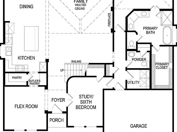 Coventry 2F First Floor Plan
