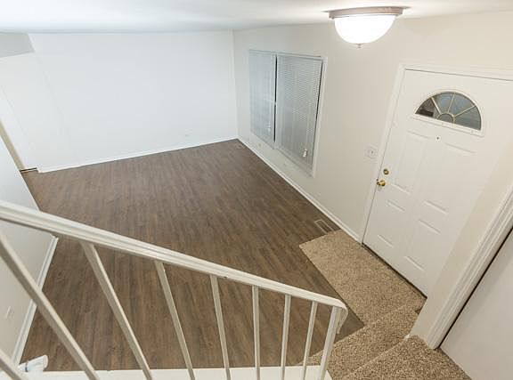 New carpet in living spacious living room