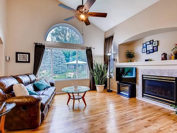 Living room with Picture window and FP, surround sound.