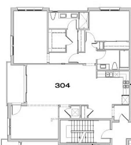 Floor plan 304
