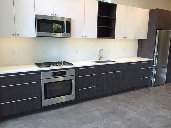 New stainless steel appliances