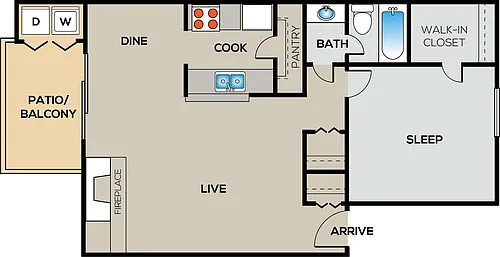 Floor plan A4