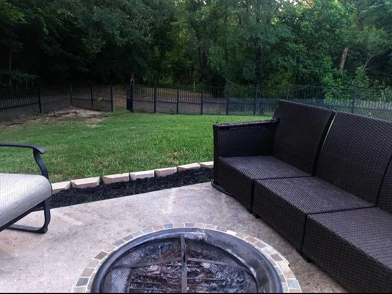 Master bedroom patio
