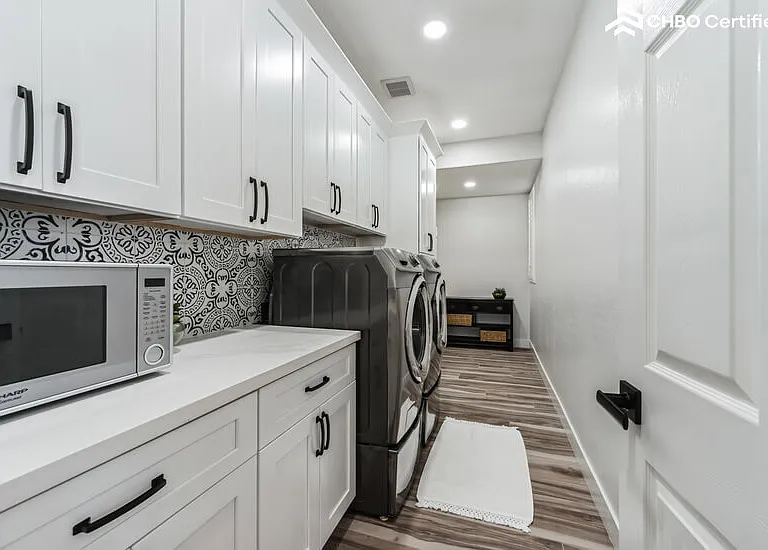 Full Size Washer and Dryer for your convenience