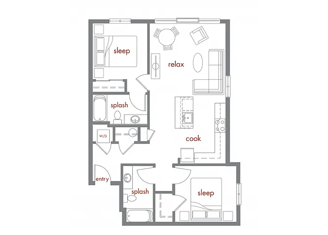 Floor plan B1