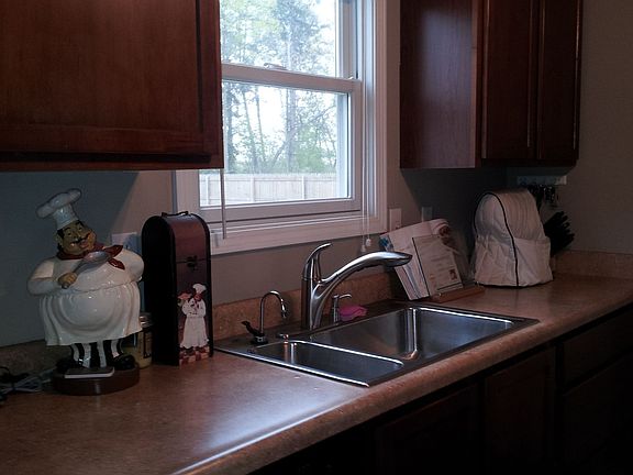 Cherry kitchen is very charming