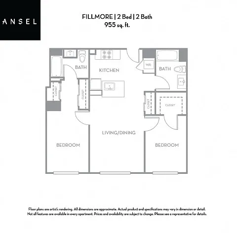 Floor plan Fillmore