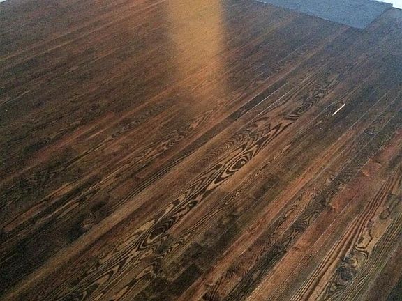 1930's heart of pine hardwood floors