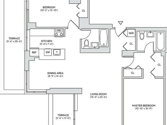 2nd image of 200 W 60th St APT 33A