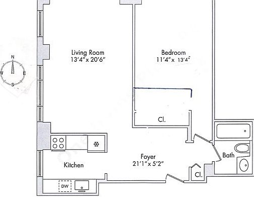 2nd image of 1 Irving Pl APT U25a