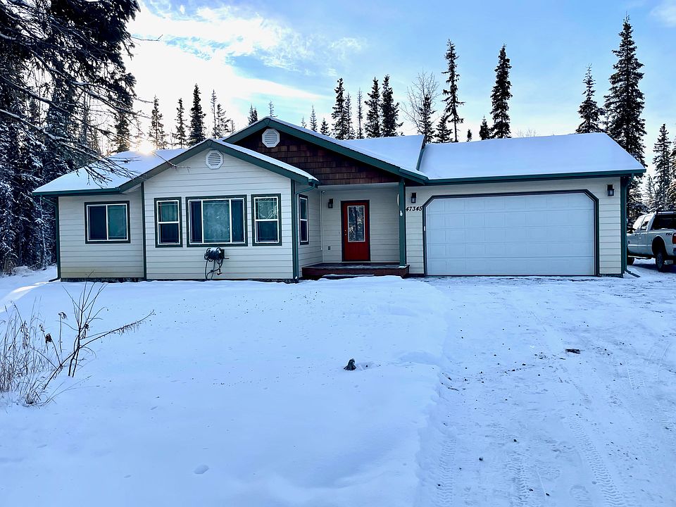 Front view of the house.