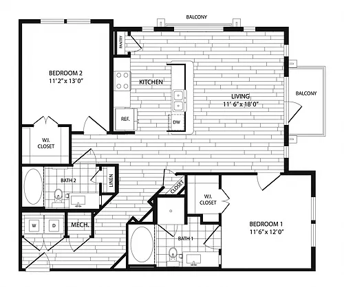 Floor plan B2
