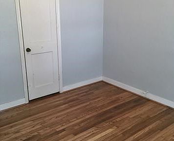 Bedroom. Nice size bedrooms.  Gorgeous refinished floors.