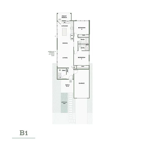 Floor plan B1