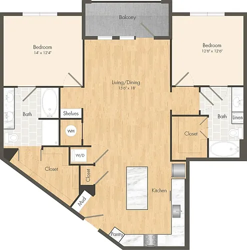 Floor plan B18
