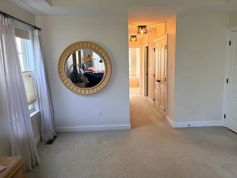 Master with 3 closets (2 are walk in)