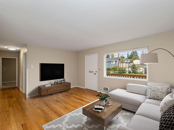 Living room is Light & Bright