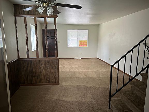 Living room and Dining area.