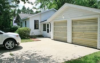 Attached two car garage.