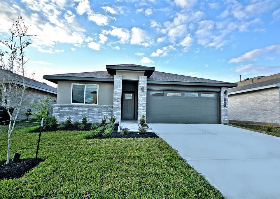 The Harris Elevation N Plan with Upgraded Brick and Synthetic Stucco Elevation,