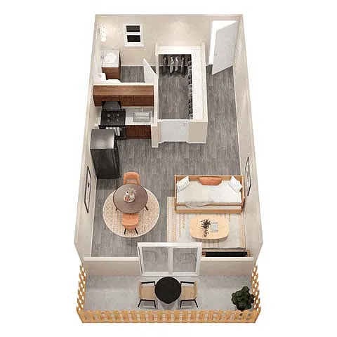 Floor plan Tranquility Contemporary